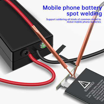 DIY Storage Mini Touch Welder 5V 6 Speed Adjustable 18650 Li-ion Battery Spot Welding Toolkit Home Energy Μικρή φορητή χειρολαβή