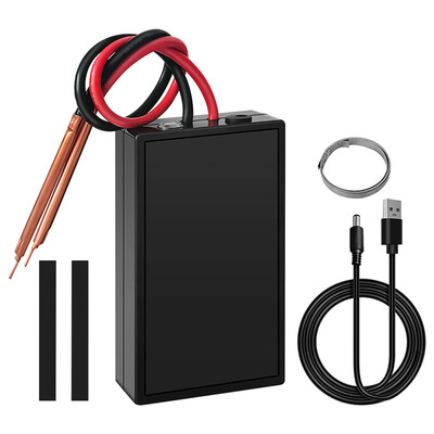 DIY Storage Mini Touch Welder 5V 6 brzina, podesiva 18650 Li-ion baterija Komplet alata za točkasto zavarivanje Home Energy Mali prijenosni ručni držač