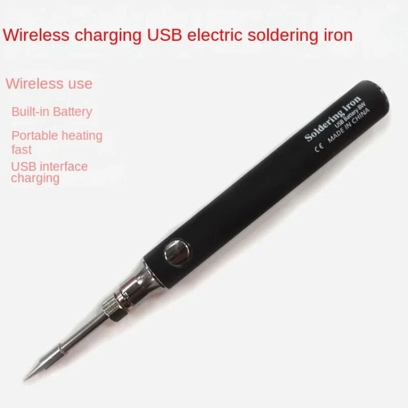 Uus kaasaskantav jootekolbi otsik 1tk 8W-30W patarei jootekolb USB kaasaskantav jootekolb otsik