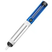 Nástroj na odsávanie hliníka, odsávacia pumpa, odsávačka spájky, odsávačka cínu, zariadenie na odstraňovanie cínu, modrá vákuová spájkovačka, odsávačka