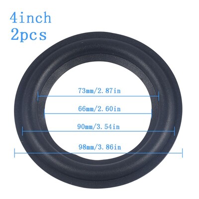 Κιτ επισκευής ηχείων Surround Edge Repair Kit 2 Packs 4/5 /6,5/8/10 ίντσες DIY Αντικατάσταση ελαστικού Surround Surround ηχείων