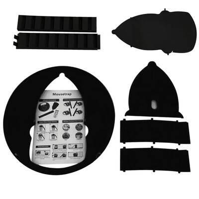 Πλαστικό καπάκι κουβαδιού με παγίδα ποντικιού, αυτόματη επαναφορά ποντικιών, παγίδες για ποντίκια, παγίδες ποντικιού για εσωτερικούς εξωτερικούς χώρους