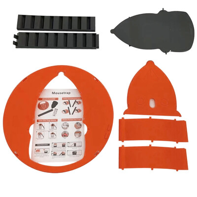 Πλαστικό καπάκι κουβαδιού με παγίδα ποντικιού, αυτόματη επαναφορά ποντικιών, παγίδες για ποντίκια, παγίδες ποντικιού για εσωτερικούς εξωτερικούς χώρους