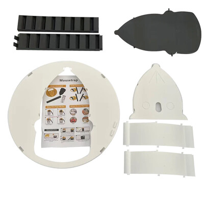 Πλαστικό καπάκι κουβαδιού με παγίδα ποντικιού, αυτόματη επαναφορά ποντικιών, παγίδες για ποντίκια, παγίδες ποντικιού για εσωτερικούς εξωτερικούς χώρους