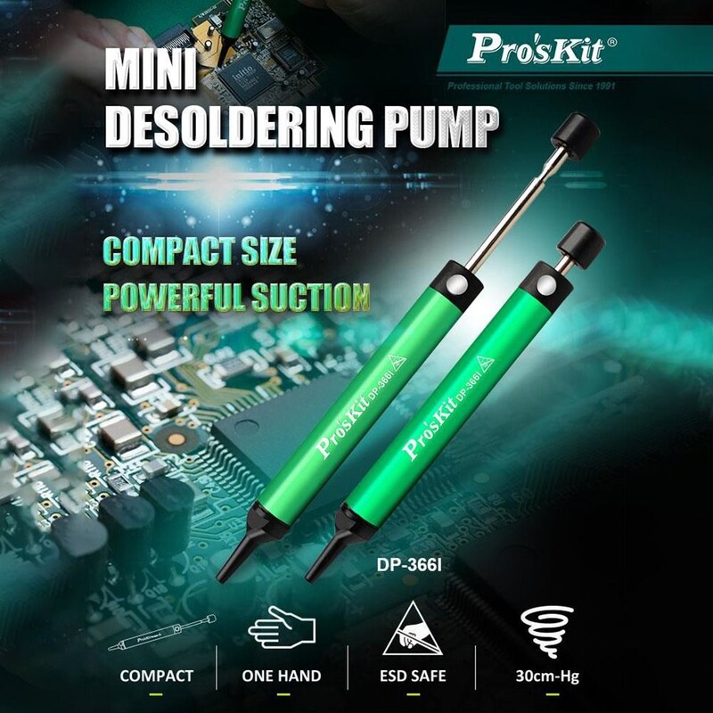 Patvarus DP-366I vakuuminis siurbimo rašiklis aliuminio lydinio Antistatinis alavo siurbimo įtaisas Alavo siurbimo siurblys Litavimas