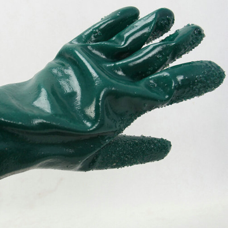 Csúszásgátló munkavédelmi kesztyűk minden gumi részecskével vízálló kopásálló és olajálló - 1 db