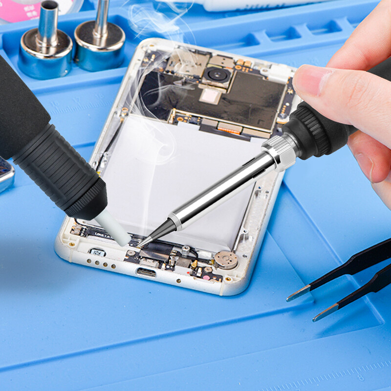 JCD alumínium fém kiforrasztó szivattyú szívó ón pisztoly forrasztó tapadó toll eltávolítása vákuum forrasztópáka kiforrasztó javító szerszám