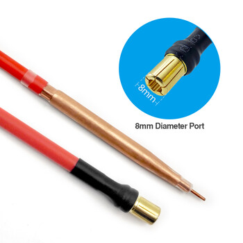 DIY Spot Welding Pen Handheld Pulse Welding Pure Copper Cable Alumina Brazing Needle For Spot Welder Machine 18650 26650 Battery