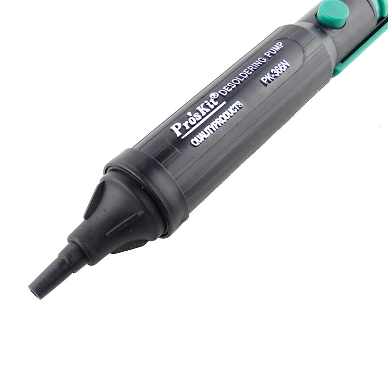 Pro'sKit 100% originalus 8PK-366N-G siurbimo skardos siurbtukai pistoletas lituoklis rašiklis Rankiniai įrankiai Litavimo siurblys Stūmoklis Greitas Lengvas