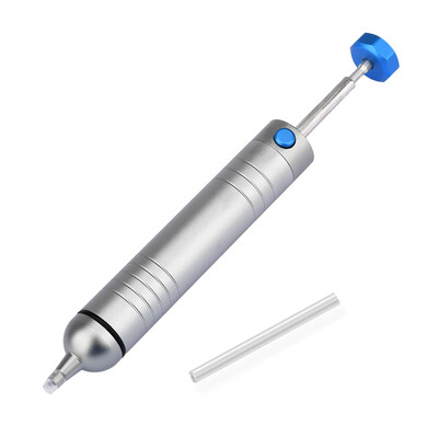 Erőteljes alumínium kiforrasztó szivattyú szívó ón pisztoly forrasztó szívó toll eltávolítása vákuum forrasztó vas hegesztő javító eszköz