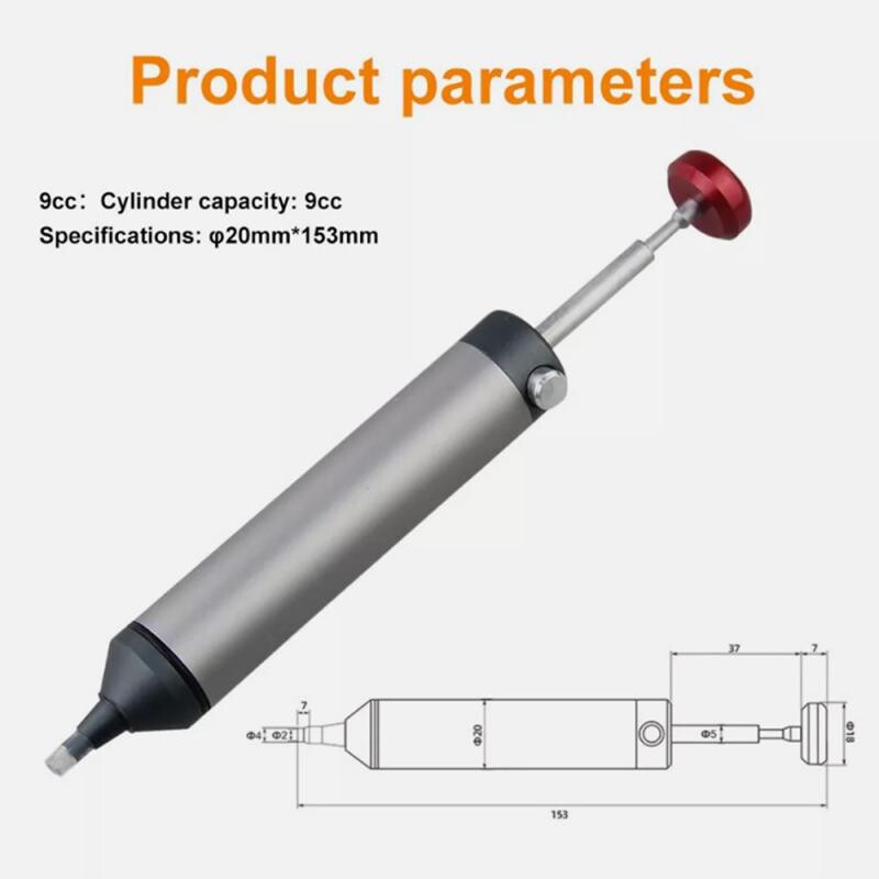 Galingas litavimo siurblys, siurbiamas skardos pistoletas, litavimo siurbtukas, nuimamas vakuuminis litavimo geležies suvirinimo taisymo įrankis