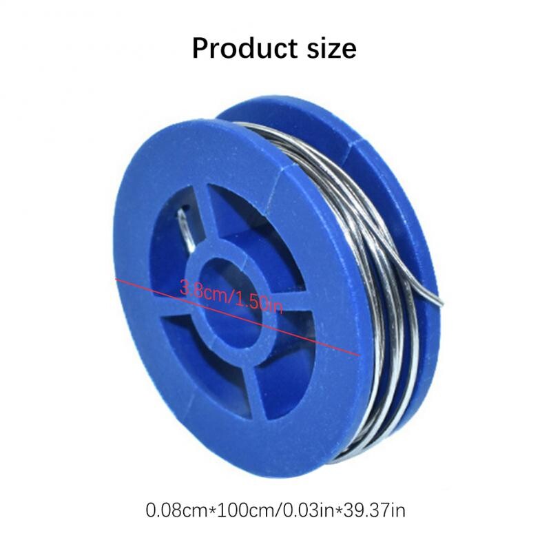 Mažas ritininis litavimo viela elektrinis lituoklio rinkinys smulkūs priedai litavimo viela 10g studentai praktikuoja litavimo skardos skylę