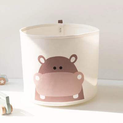 Ins baba szennyes kosár Aranyos dinoszaurusz összecsukható játék tároló vödör piknik piszkos ruhák kosárdoboz vászon szervező rajzfilm