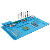 ESD šilumos izoliacijos darbo kilimėlis, karščiui atsparus BGA litavimo stotelės remontas, izoliacijos trinkelės izoliatoriaus trinkelės priežiūros platforma