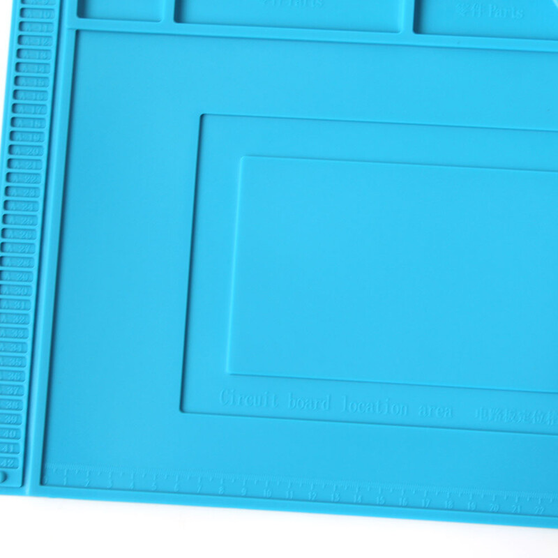 ESD šilumos izoliacijos darbo kilimėlis, karščiui atsparus BGA litavimo stotelės remontas, izoliacijos trinkelės izoliatoriaus trinkelės priežiūros platforma