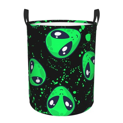 Összecsukható szennyeskosár Képregény tér bolygókkal Űrhajókkal Piszkos ruhák Játékok Tároló Vödör Ruhásszekrény Ruharendező akadály