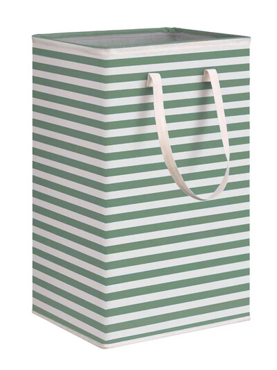 72L Laisvai pastatomas skalbinių užsegimas sulankstomas didelis drabužių krepšelis su lengvai nešiojamomis prailgintomis rankenomis drabužiams žaislams pilka