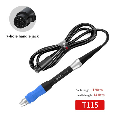 Συμβουλές συγκόλλησης με βάση συγκόλλησης JCID Aixun για T115 T210 T245 T12 936 Station Soldering Station Συμβατό με I2C/JBC/JC Aixun T3A T3B