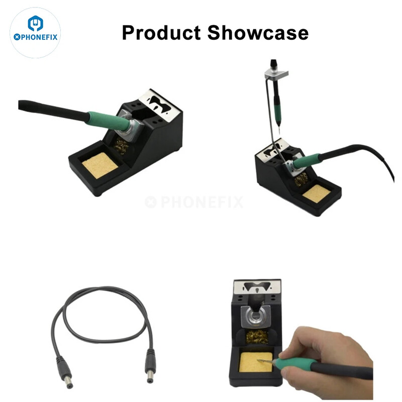 Universal C210 C245 C115 Μεταλλική λαβή συγκόλλησης για JBC i2C Sugon Aifen Aixun Handle Holder Welding Sleep Sleep Base Tool