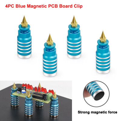 NEWACALOX 4 PCB plokštės laikiklis su stipriu magnetiniu pagrindu, skirtas litavimo taisymui, modeliavimui, pasidaryk pats, papuošalams ir pomėgiams