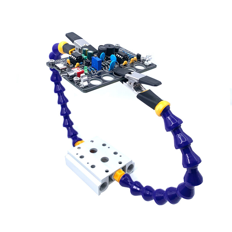 Suoliuko spaustukas stalo gnybtas litavimo pagalbinės rankos su 2/4/6 vnt lanksčiomis rankenomis, trečiųjų rankų įrankis, aliuminio lydinio PCB litavimo laikiklis