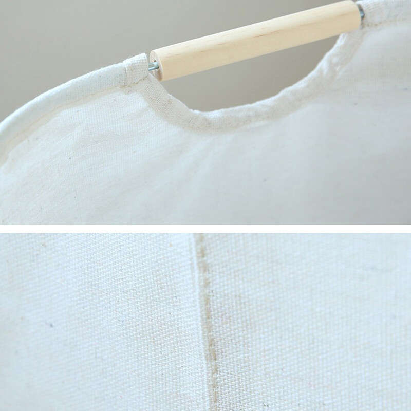 Nagy kapacitású mosodai tároló Piszkos ruhatároló kosár fogantyúval, Összecsukható mosókosár Fürdőszoba kiegészítők