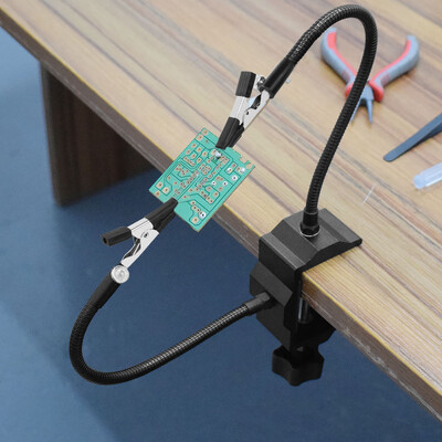 NEWACALOX galda skavas lodēšana palīgrokas metināšana PCB turētājs Trešā rokas instrumenta lodēšanas stacija SMD metināšanas remonta instrumentam