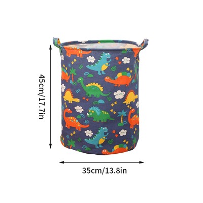 Rajzfilm szennyes kosár nagy űrtartalmú piszkos ruhák akadályozható összecsukható gyermekjátékok szemetestartó vödör Vízálló egyéb termékek Szervező