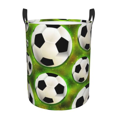 Coș de rufe murdare Minge de fotbal care sparge peretele pliabil pentru depozitare găleată de îmbrăcăminte Coș de jucării Organizator impermeabil pentru acasă