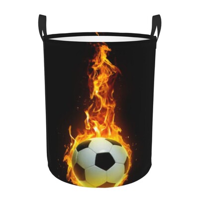 Coș de rufe murdare Minge de fotbal care sparge peretele pliabil pentru depozitare găleată de îmbrăcăminte Coș de jucării Organizator impermeabil pentru acasă