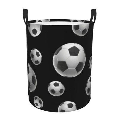 Coș de rufe murdare Minge de fotbal care sparge peretele pliabil pentru depozitare găleată de îmbrăcăminte Coș de jucării Organizator impermeabil pentru acasă