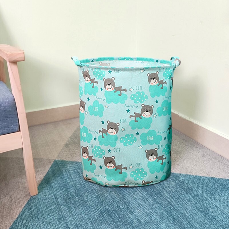 Mosodai kosár Rajzfilm Piszkos ruhák Tároló vödör Összehajtható egyéb játékok Szervezet Háztartási Fürdőszoba Használat Ruhakosár