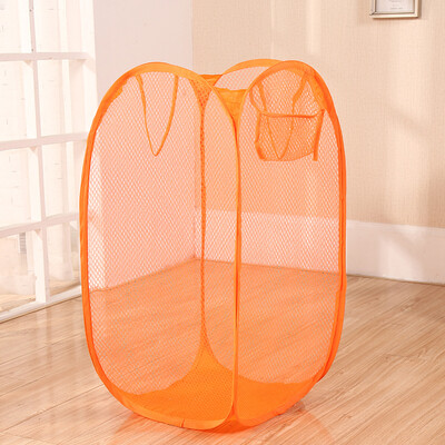 Sklopiva košara za rublje velikog kapaciteta Košara za prljavu odjeću Platnena mrežasta torba za pohranu Košare za pohranu Kupaonski pribor za kućanstvo