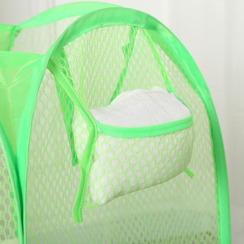 Sklopiva košara za rublje velikog kapaciteta Košara za prljavu odjeću Platnena mrežasta torba za pohranu Košare za pohranu Kupaonski pribor za kućanstvo