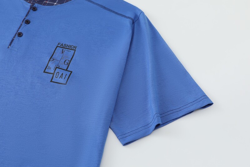 Nauji vasariniai vyriški šortai trumpomis rankovėmis ir pižamos komplektas