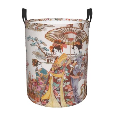 Vintage Peacock Bird Toile Καλάθι Πλυντηρίου Πτυσσόμενο Traditional France Art Clothing Hamper Toys Organizer Κάδοι αποθήκευσης