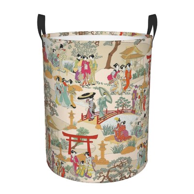 Vintage Peacock Bird Toile Καλάθι Πλυντηρίου Πτυσσόμενο Traditional France Art Clothing Hamper Toys Organizer Κάδοι αποθήκευσης