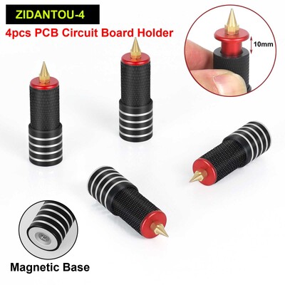 Toolour 4 PCB ramsčių grandinės plokštės laikiklis Magnetinė pagalbinė ranka su reguliuojamu diapazonu 0-10 mm litavimo pagalbinės rankos remontui