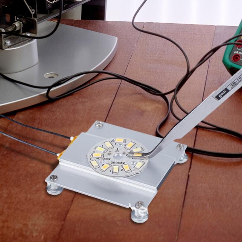 300 W PTC šildymo plokštės lustas BGA litavimo rutulys, padalintas iš aliuminio LED lempos šalinimo suvirinimo stoties griovimo lentos įrankis