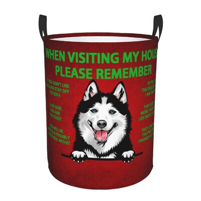 Žvilgčiojantis šuo Džeko Raselio terjeras Skalbinių kliūtis Didelis sandėliavimo krepšelis Naminiai gyvūnai Vaikai Darželio Žaislų Organizatorius