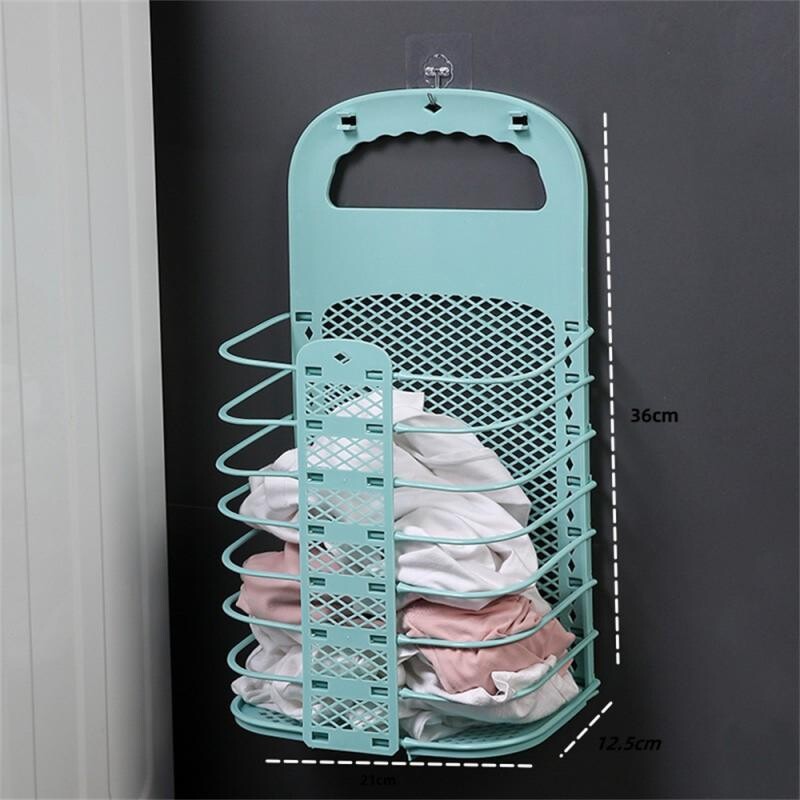 Összehajtható szennyeskosár-rendező Piszkos ruhakosár Tárolókosár Összehajtható Extra nagy kapacitású WC Nedves és Száraz Piszkos