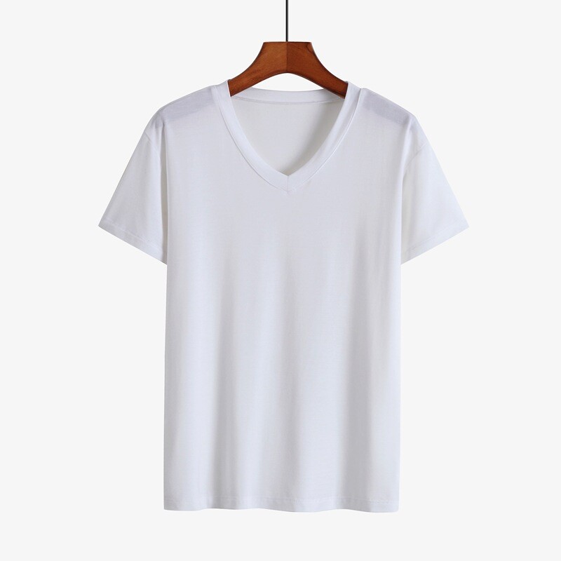 Летни горнища за мъже Вискоза Плюс размер Пижами Мек модален памук Мъжко спално облекло С къс ръкав Тениска за сън Домашни дрехи