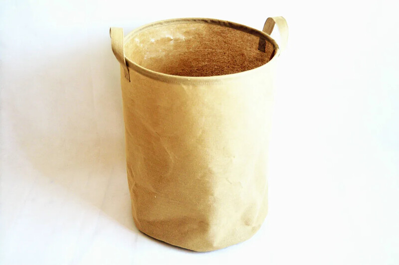 1PC Памучно бельо Кошница за мръсно пране Сгъваема кофа за съхранение Домашна голяма кошница