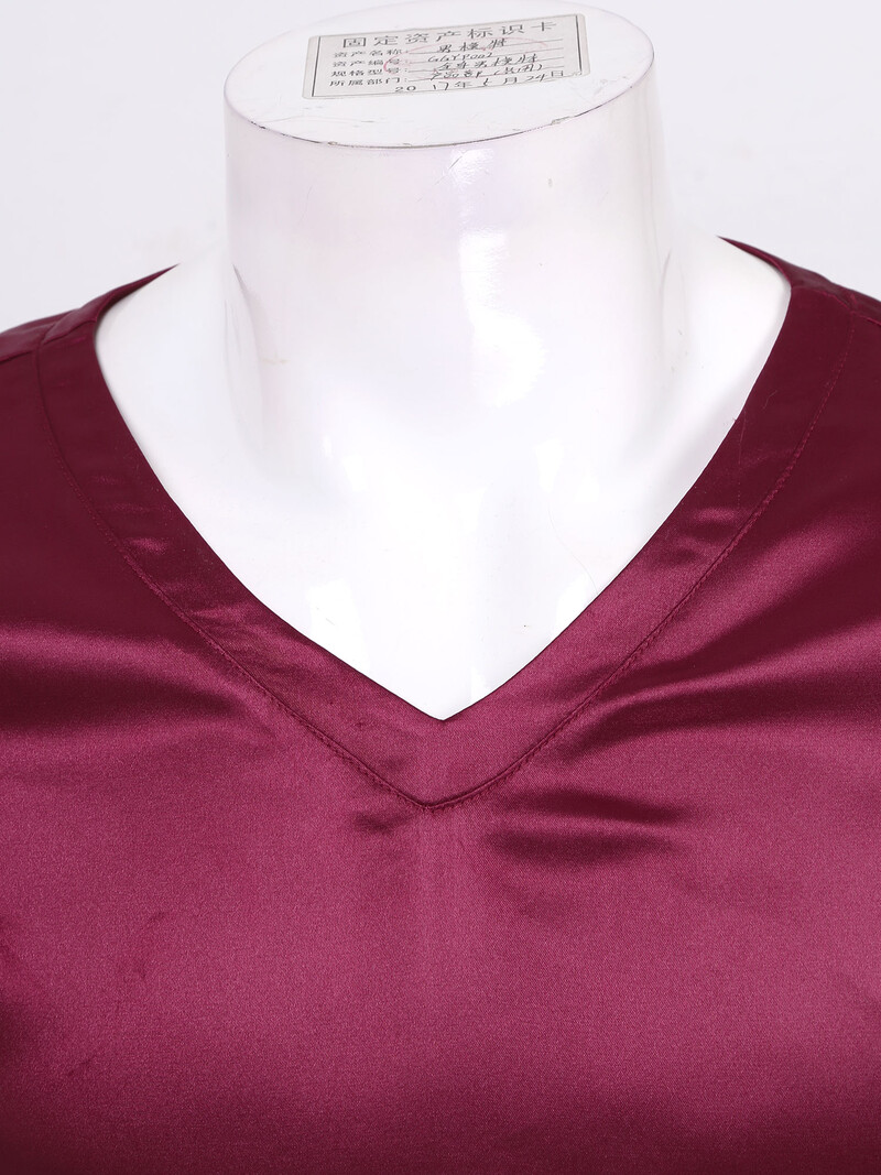 Vyriški satininiai miegui skirti apkarpyti viršutiniai marškinėliai naktiniai vienspalviai naktiniai marškinėliai naktiniai drabužiai miegui Vyriški pižamos poilsio drabužių viršutiniai drabužiai