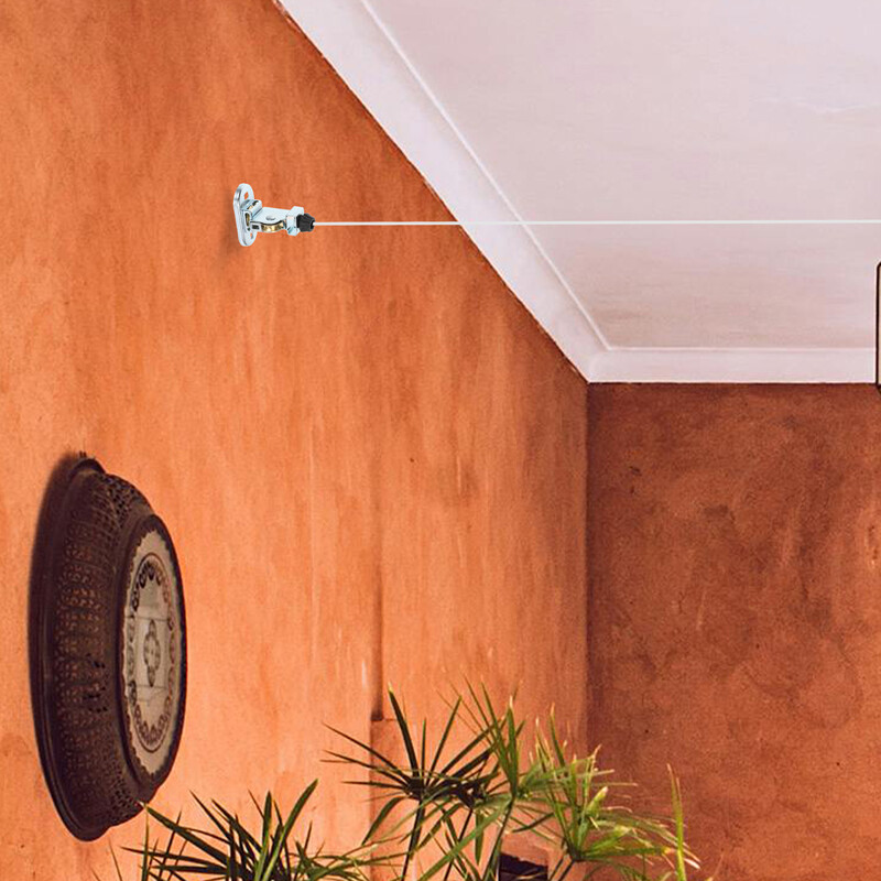 Suport pentru uscare haine Scripete de înlocuire frânghie pentru agățat Linie de îmbrăcăminte metal sistem de spălat rufe Curea acasă pentru