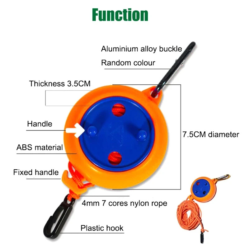 Izvelkama drēbju aukla, 10 m/32,8 ft drēbju žāvēšanas aukla, āra apģērbu līnija veļas žāvēšanas auklai, zirgs