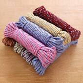 Clothesline Artifact Outdoor Punch-Free Outdoor Air Clothes Clothes Line Πάπλωμα Σχοινί αερισμού Hang the Clothes Rope Wind and Slid