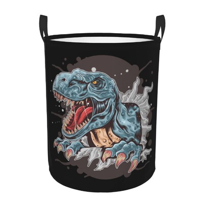 Προσαρμοσμένο Animal Dinosaur Laundry Hamper Καλάθι αποθήκευσης ρούχων Μεγάλο καλάθι αποθήκευσης Carnivore Dino Toy Organizer για παιδιά