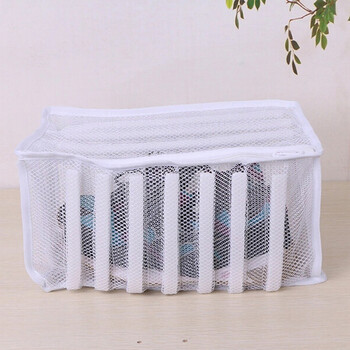 White Laundry Bag Organizer Bag For Shoe Mesh Laundry Shoes Bags Dry Shoe Home Organizer Φορητές τσάντες πλυντηρίου ρούχων