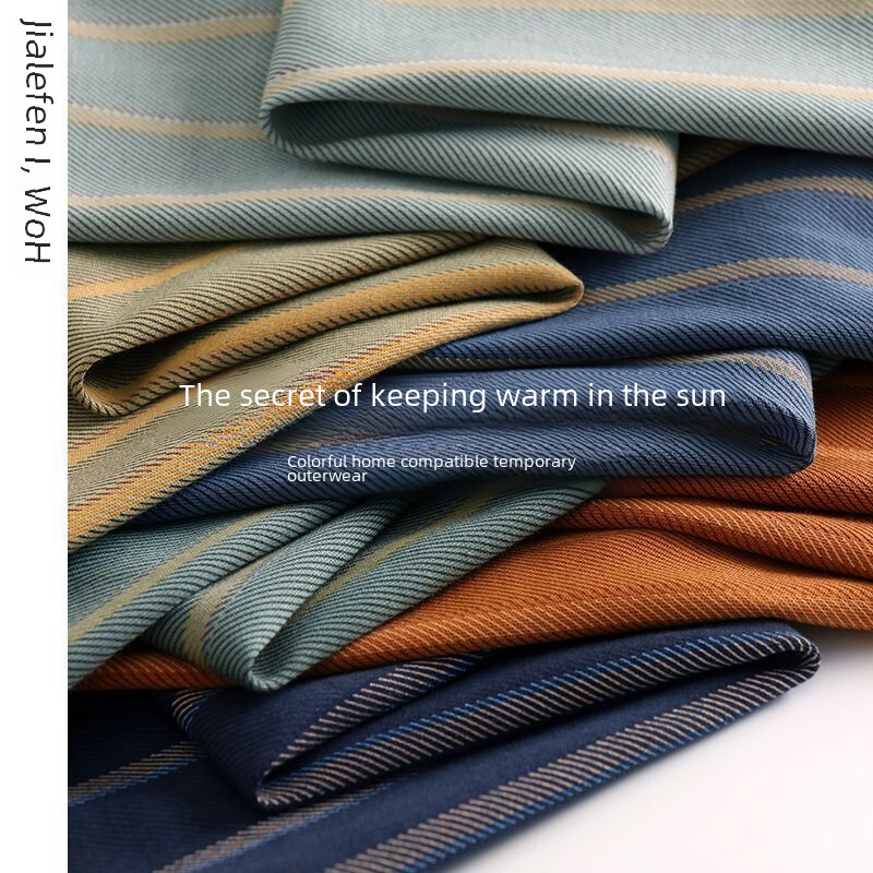 100% βαμβακερό σετ ανδρικής ρόμπας Άνοιξη/φθινόπωρο μακρυμάνικο σπίτι Λεπτό casual κοστούμι για άνοιξη/καλοκαίρι